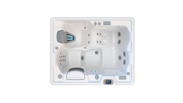 Jetsetter LX Hot Tub Spa Aerial View | Hot Springs Spas available at the Recreational Warehouse Southwest Florida (Naples, Fort Myers and Port Charlotte Locations) Pool Warehouse