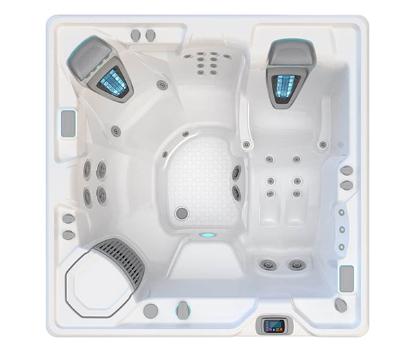 Aria Hot Tub Spa Aerial View | Hot Springs Spas available at the Recreational Warehouse Southwest Florida (Naples, Fort Myers and Port Charlotte Locations) Pool Warehouse