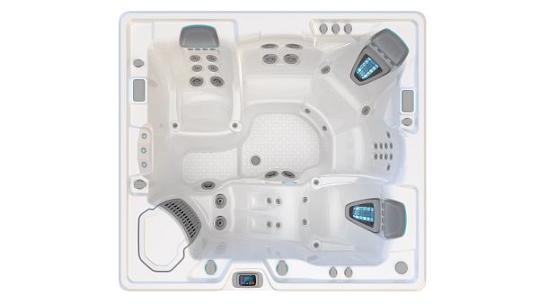 Envoy Hot Tub Spa Aerial View | Hot Springs Spas available at the Recreational Warehouse Southwest Florida (Naples, Fort Myers and Port Charlotte Locations) Pool Warehouse