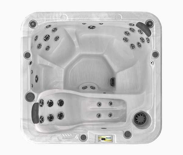 GL635L Garden Leisure Spa Series Aerial View | Garden Leisure Spas available at the Recreational Warehouse Southwest Florida (Naples, Fort Myers and Port Charlotte Locations) Pool Warehouse