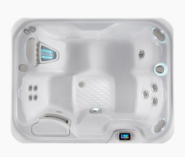 Jetsetter Hot Tub Spa Aerial View | Hot Springs Spas available at the Recreational Warehouse Southwest Florida (Naples, Fort Myers and Port Charlotte Locations) Pool Warehouse