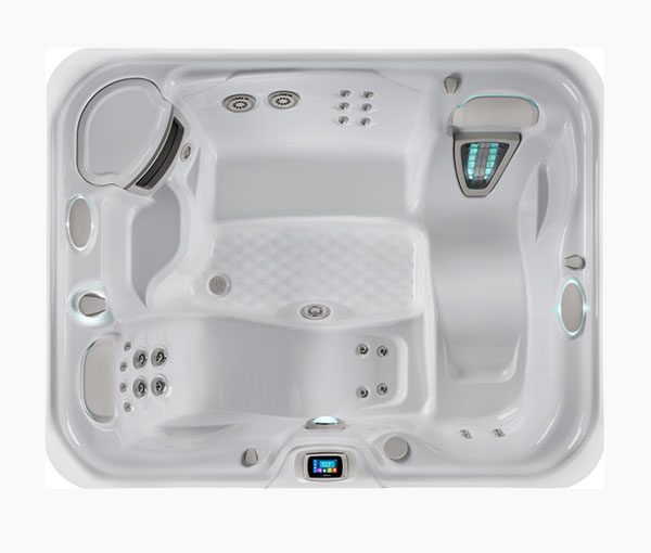 Triumph Hot Tub Spa Aerial View | Hot Springs Spas available at the Recreational Warehouse Southwest Florida (Naples, Fort Myers and Port Charlotte Locations) Pool Warehouse