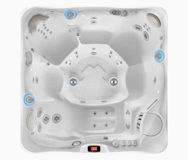 Geneva Aerial View Hot Tub Spa | Caldera Spas available at the Recreational Warehouse Southwest Florida (Naples, Fort Myers and Port Charlotte Locations) Pool Warehouse