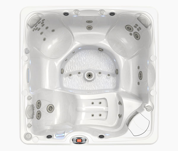 Makena Aerial View Hot Tub Spa | Caldera Spas available at the Recreational Warehouse Southwest Florida (Naples, Fort Myers and Port Charlotte Locations) Pool Warehouse