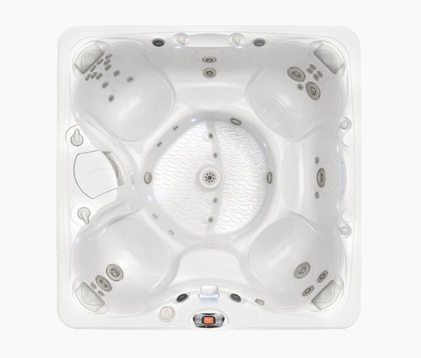 Salina Aerial View Hot Tub Spa | Caldera Spas available at the Recreational Warehouse Southwest Florida (Naples, Fort Myers and Port Charlotte Locations) Pool Warehouse