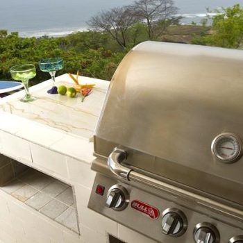 Bull BBQ Products custom outdoor kitchen setup from The Recreational Warehouse Southwest Florida's Leading Warehouse for Spas, Hot Tubs, Pool Heaters, Pool Supplies, Outdoor Kitchens and more!