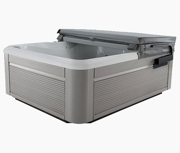 Celio Spa with optional cover lift | Caldera Spas available at the Recreational Warehouse Southwest Florida (Naples, Fort Myers and Port Charlotte Locations) Pool Warehouse