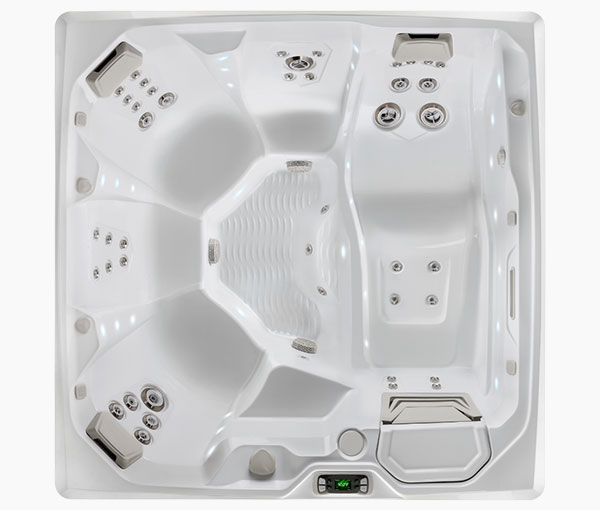 Flair Aerial View Hot Tub Spa | Hot Springs Spas available at the Recreational Warehouse Southwest Florida (Naples, Fort Myers and Port Charlotte Locations) Pool Warehouse