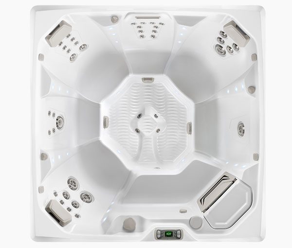 Flash Aerial View Hot Tub Spa | Hot Springs Spas available at the Recreational Warehouse Southwest Florida (Naples, Fort Myers and Port Charlotte Locations) Pool Warehouse