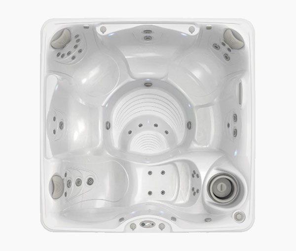 Palatino Aerial View Hot Tub Spa | Caldera Spas available at the Recreational Warehouse Southwest Florida (Naples, Fort Myers and Port Charlotte Locations) Pool Warehouse