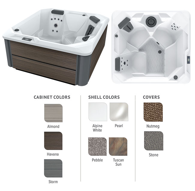 SX Color Options | Hot Springs Spas available at the Recreational Warehouse Southwest Florida (Naples, Fort Myers and Port Charlotte Locations) Pool Warehouse